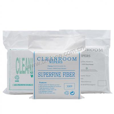 Cleanroom non-woven wiper