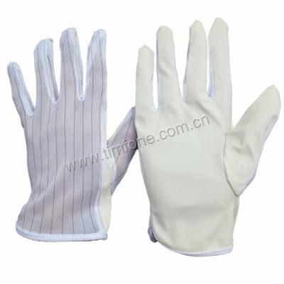 ESD strip PU palm fit glove